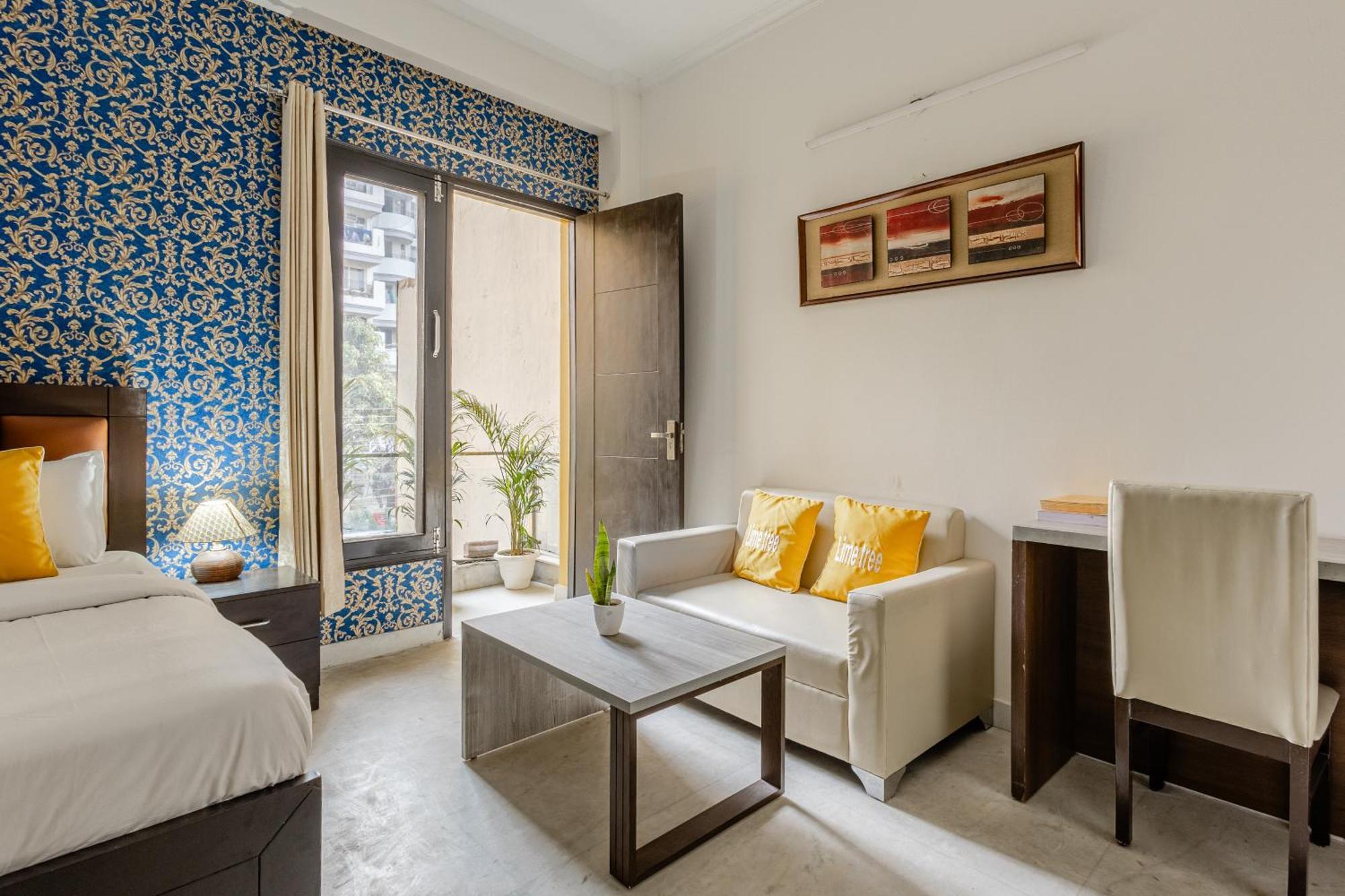 Lime Tree Service Apartment Golf Course Road, Гургаон Екстериор снимка